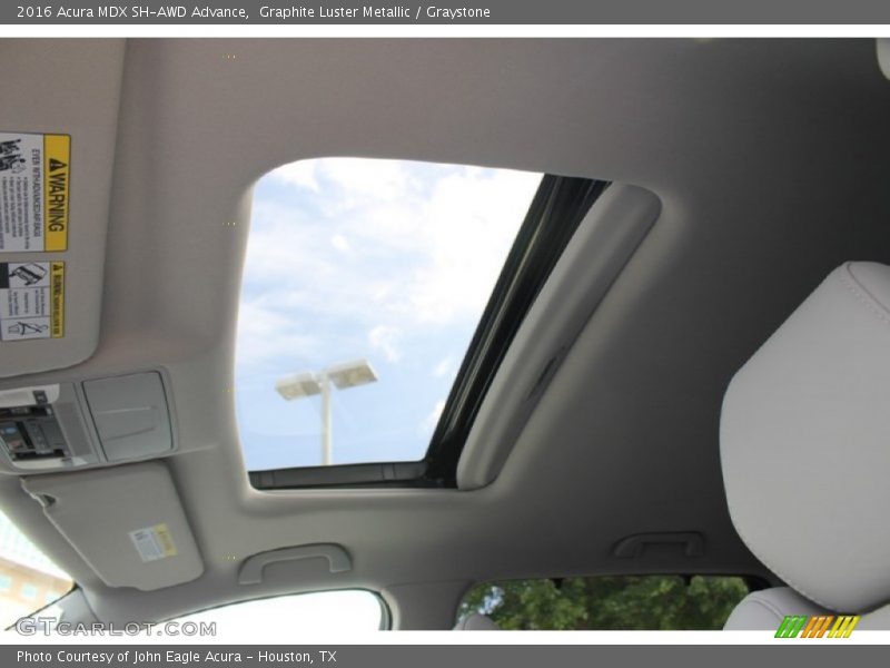 Graphite Luster Metallic / Graystone 2016 Acura MDX SH-AWD Advance