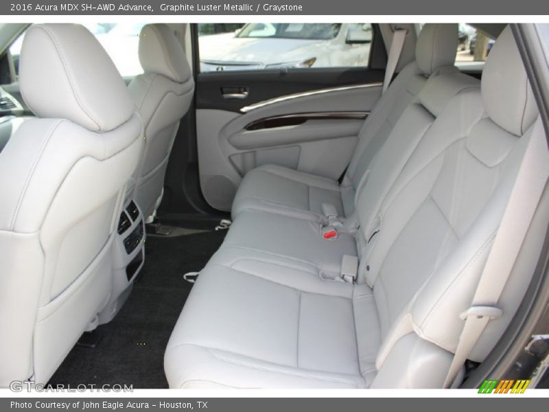 Graphite Luster Metallic / Graystone 2016 Acura MDX SH-AWD Advance