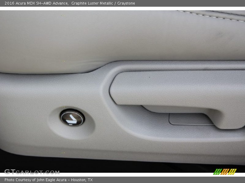 Graphite Luster Metallic / Graystone 2016 Acura MDX SH-AWD Advance