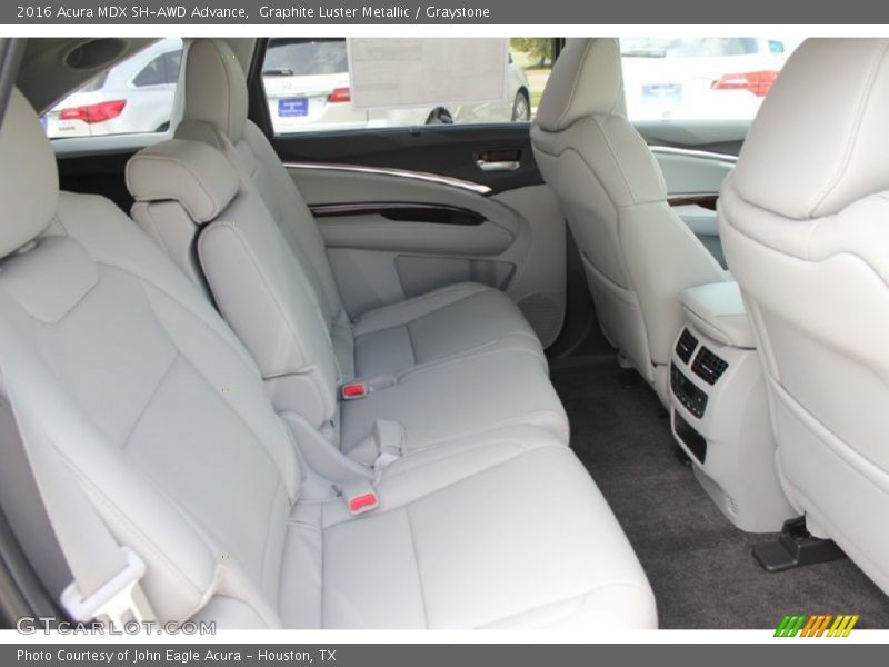 Graphite Luster Metallic / Graystone 2016 Acura MDX SH-AWD Advance