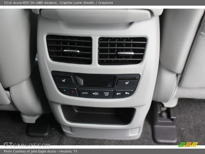 Graphite Luster Metallic / Graystone 2016 Acura MDX SH-AWD Advance
