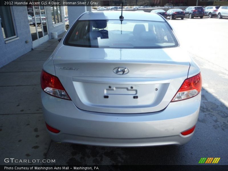 Ironman Silver / Gray 2012 Hyundai Accent GLS 4 Door