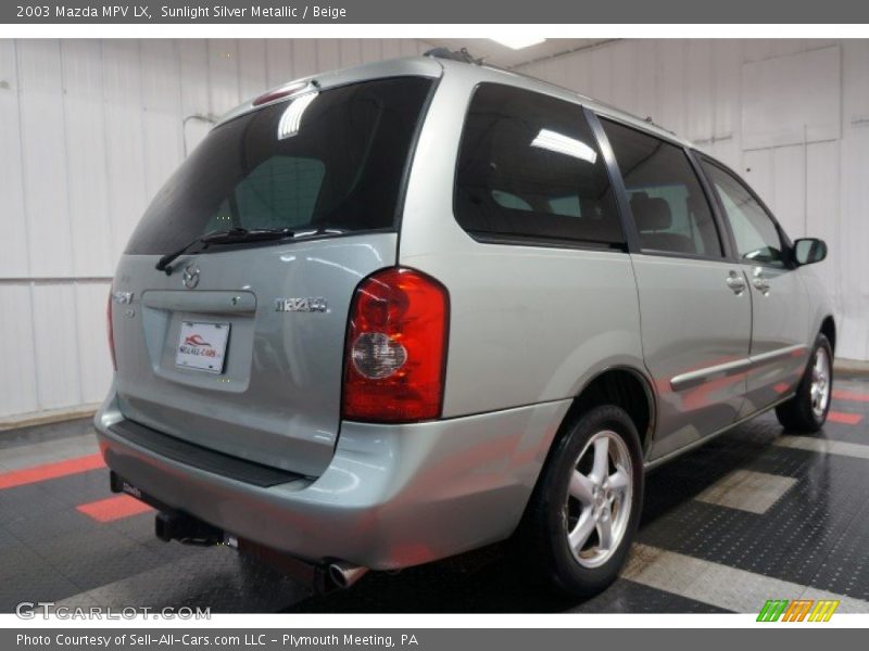 Sunlight Silver Metallic / Beige 2003 Mazda MPV LX