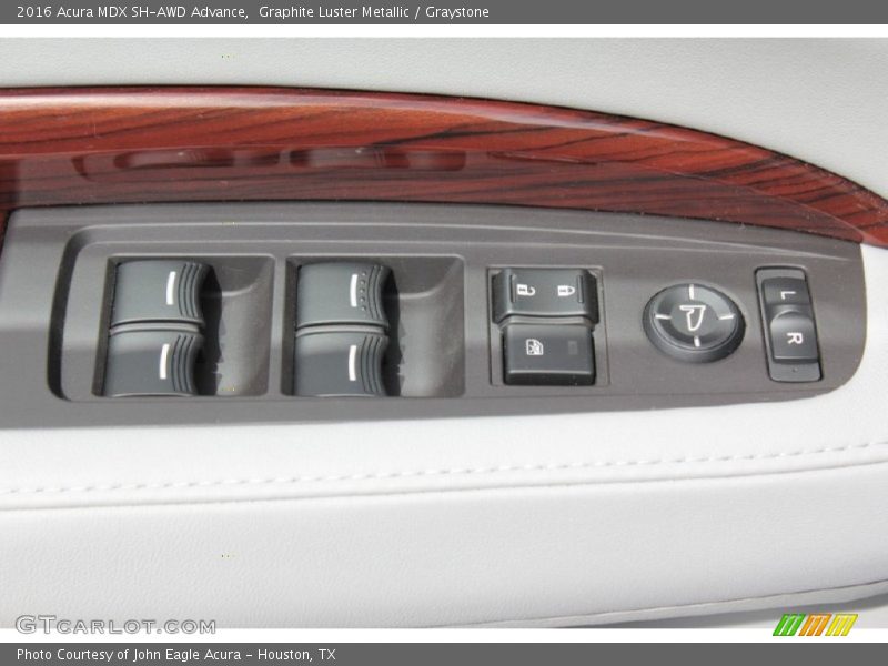 Graphite Luster Metallic / Graystone 2016 Acura MDX SH-AWD Advance