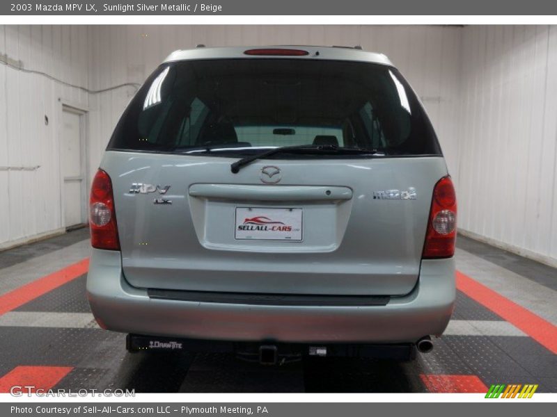 Sunlight Silver Metallic / Beige 2003 Mazda MPV LX