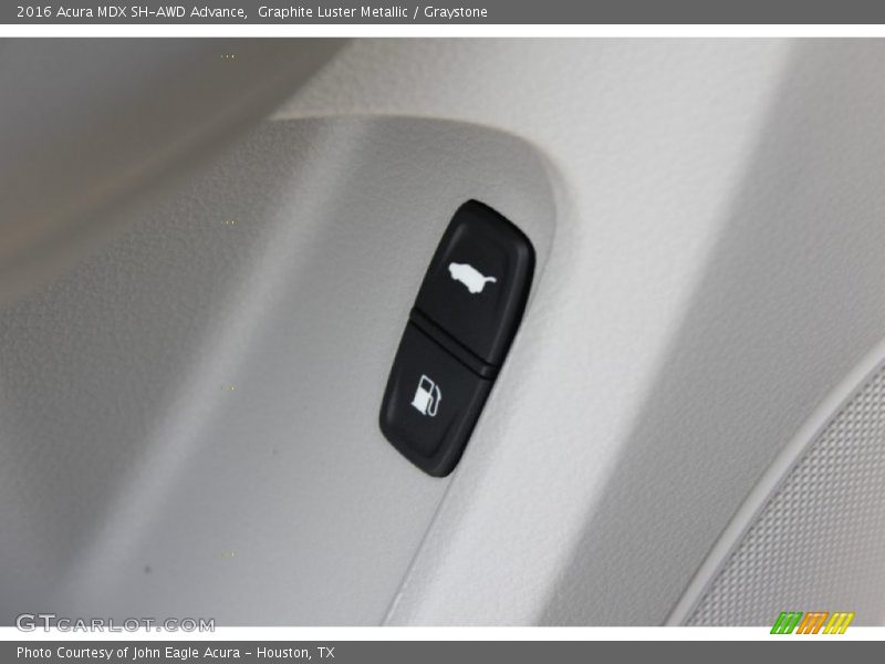 Graphite Luster Metallic / Graystone 2016 Acura MDX SH-AWD Advance