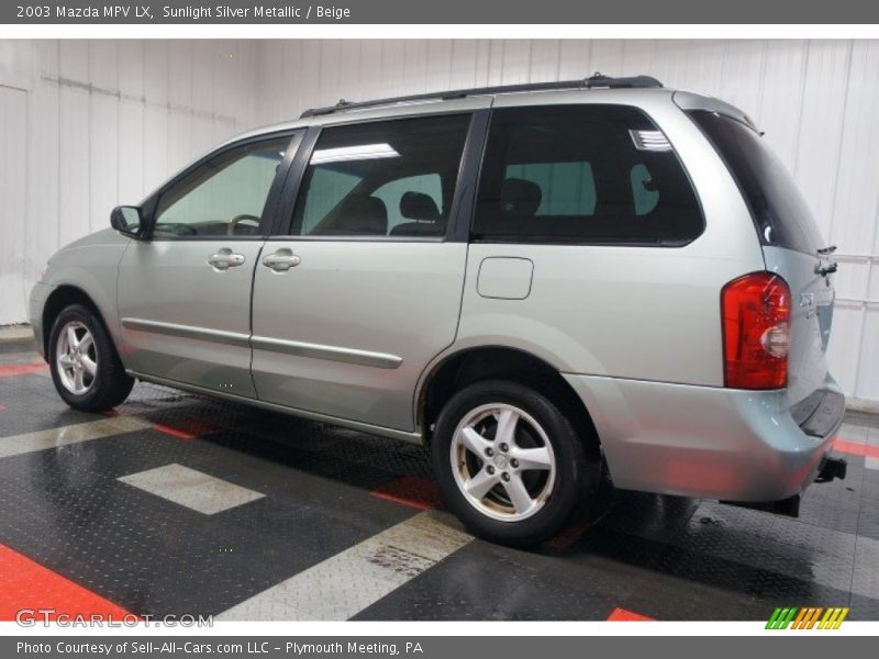 Sunlight Silver Metallic / Beige 2003 Mazda MPV LX