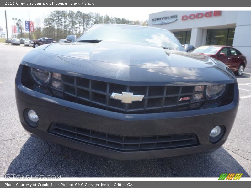 Black / Black 2012 Chevrolet Camaro LT Coupe