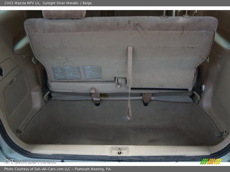 Sunlight Silver Metallic / Beige 2003 Mazda MPV LX