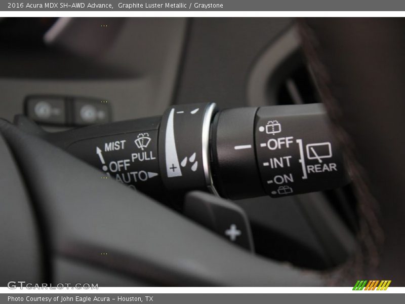 Graphite Luster Metallic / Graystone 2016 Acura MDX SH-AWD Advance