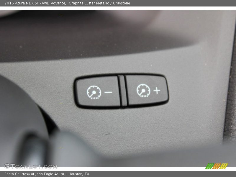 Graphite Luster Metallic / Graystone 2016 Acura MDX SH-AWD Advance