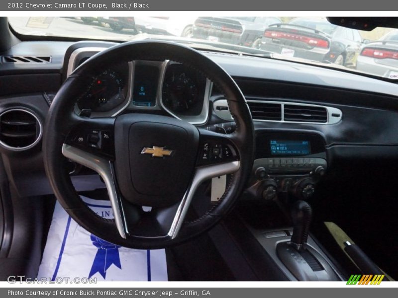 Black / Black 2012 Chevrolet Camaro LT Coupe