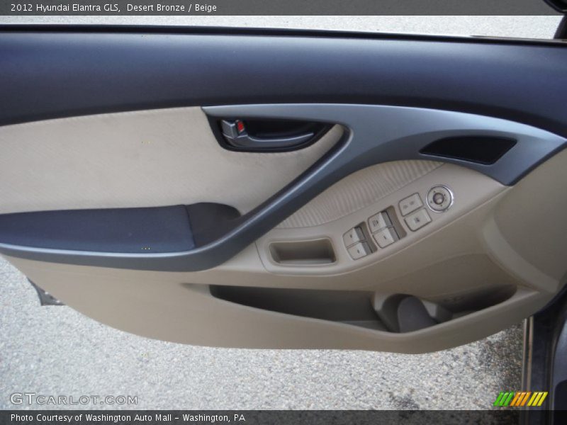 Desert Bronze / Beige 2012 Hyundai Elantra GLS