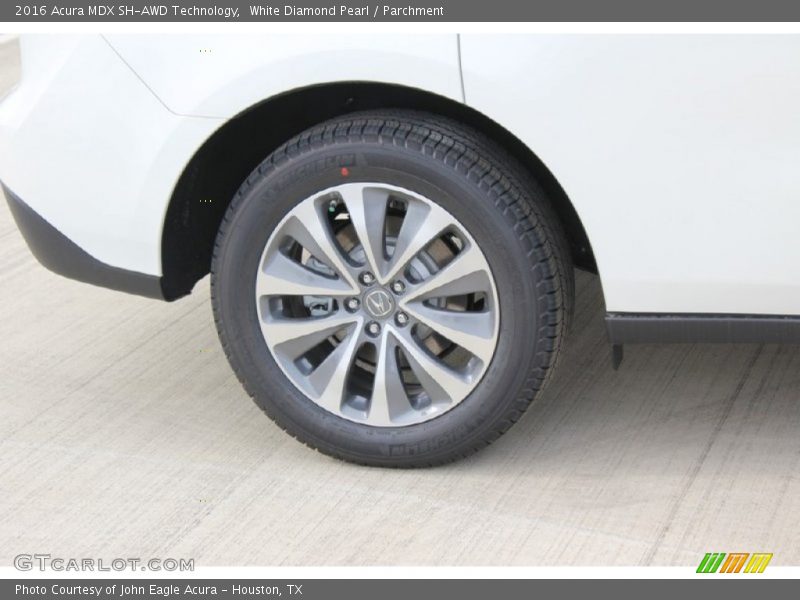 White Diamond Pearl / Parchment 2016 Acura MDX SH-AWD Technology