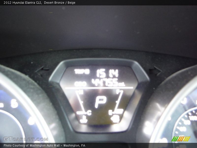 Desert Bronze / Beige 2012 Hyundai Elantra GLS