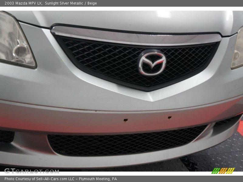 Sunlight Silver Metallic / Beige 2003 Mazda MPV LX