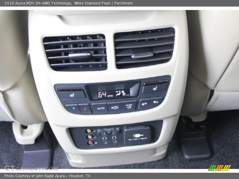 White Diamond Pearl / Parchment 2016 Acura MDX SH-AWD Technology