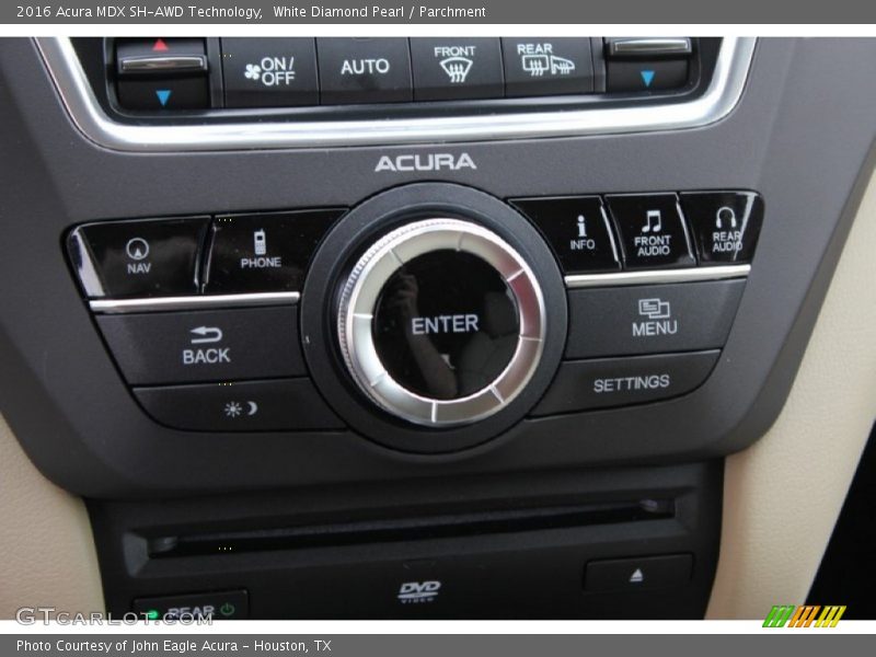 White Diamond Pearl / Parchment 2016 Acura MDX SH-AWD Technology