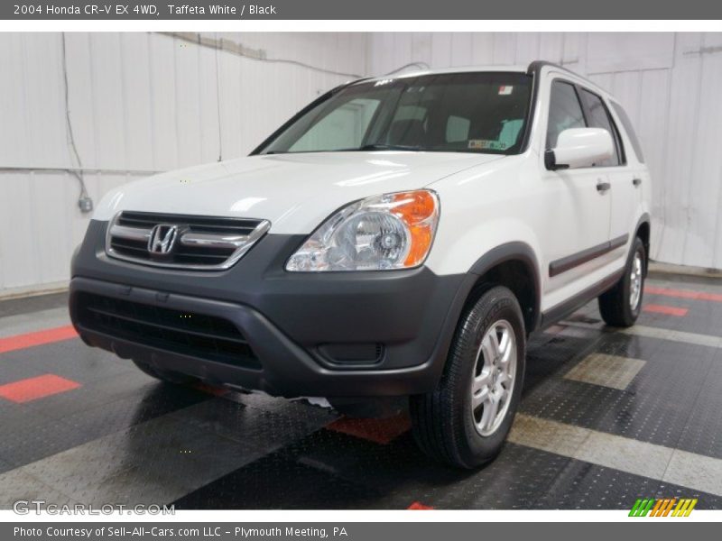 Taffeta White / Black 2004 Honda CR-V EX 4WD