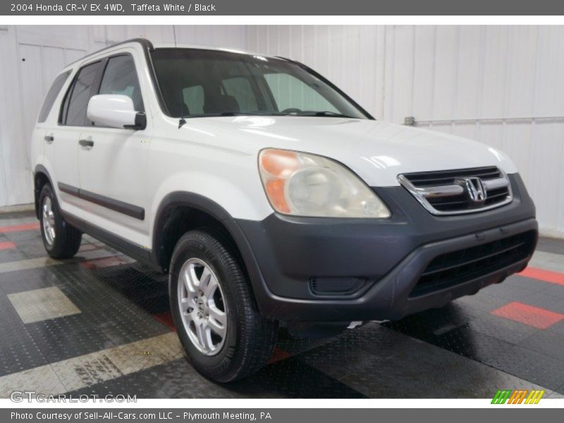 Taffeta White / Black 2004 Honda CR-V EX 4WD