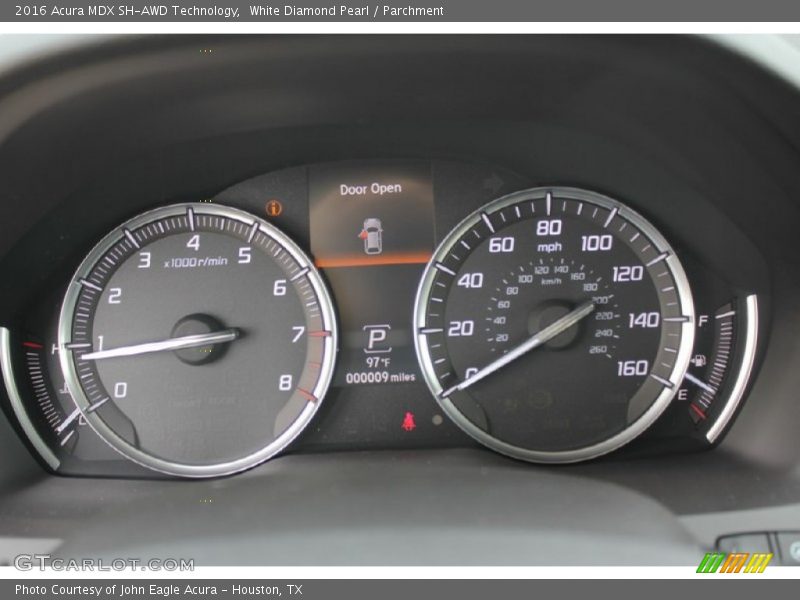 White Diamond Pearl / Parchment 2016 Acura MDX SH-AWD Technology