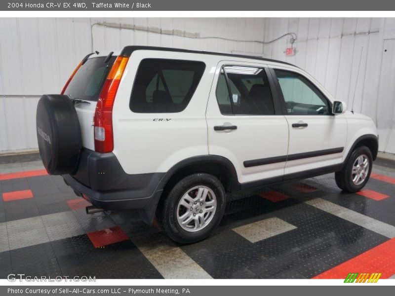 Taffeta White / Black 2004 Honda CR-V EX 4WD