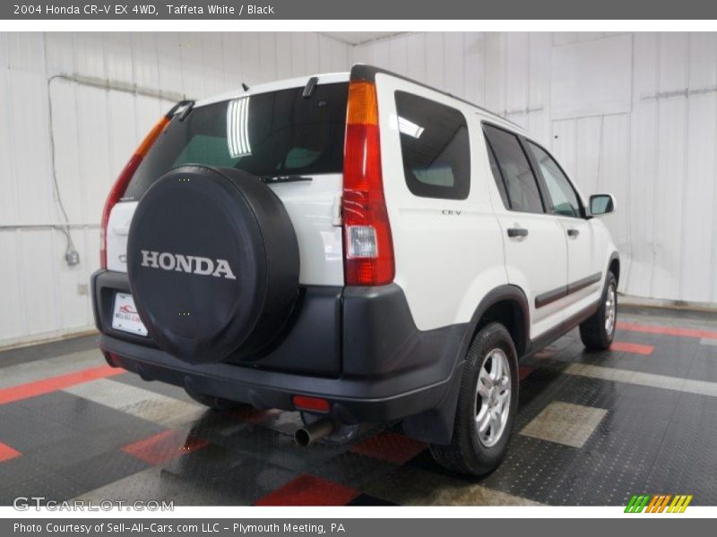Taffeta White / Black 2004 Honda CR-V EX 4WD