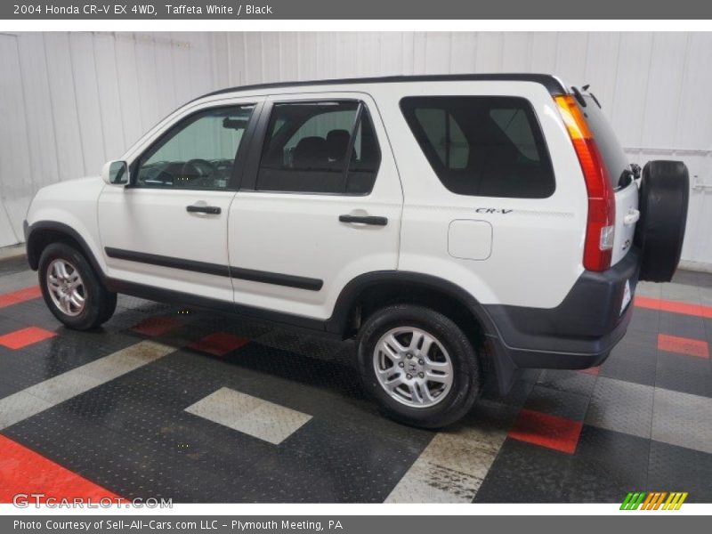 Taffeta White / Black 2004 Honda CR-V EX 4WD