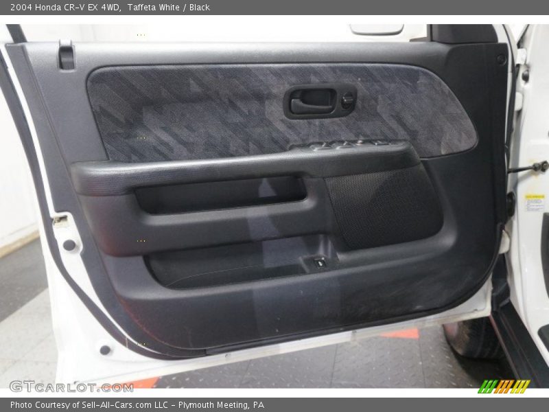 Taffeta White / Black 2004 Honda CR-V EX 4WD