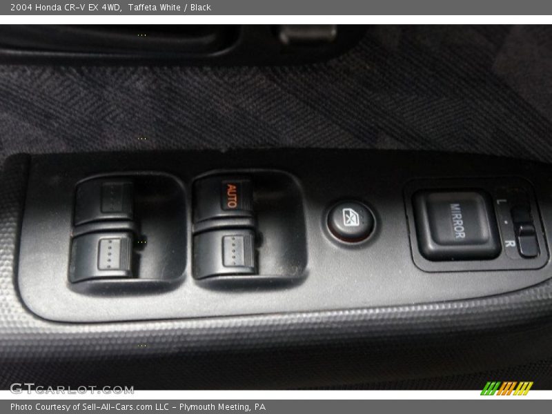 Taffeta White / Black 2004 Honda CR-V EX 4WD