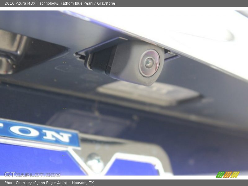 Fathom Blue Pearl / Graystone 2016 Acura MDX Technology