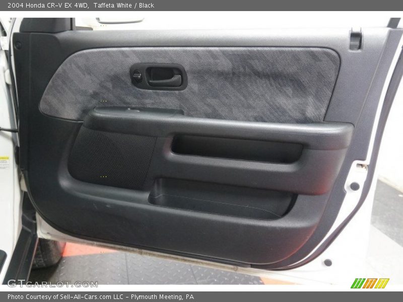 Taffeta White / Black 2004 Honda CR-V EX 4WD