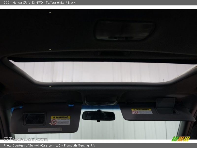 Taffeta White / Black 2004 Honda CR-V EX 4WD