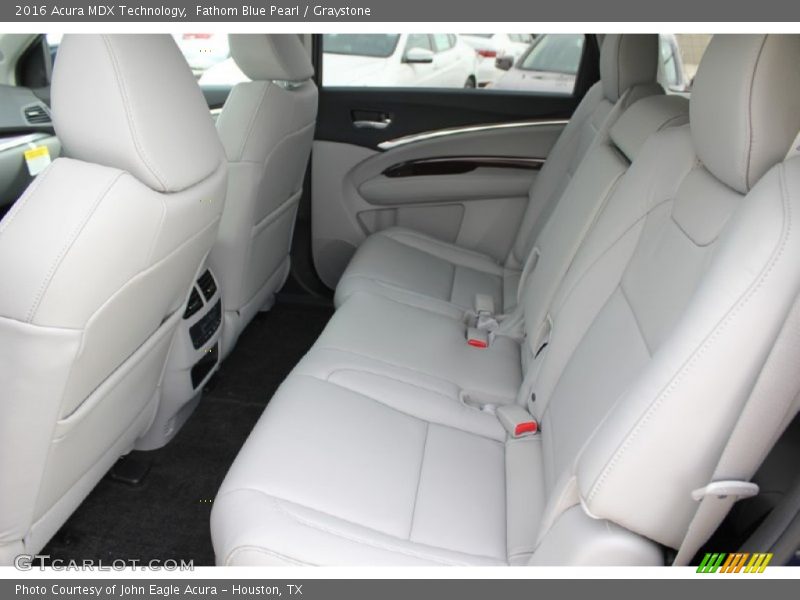 Fathom Blue Pearl / Graystone 2016 Acura MDX Technology
