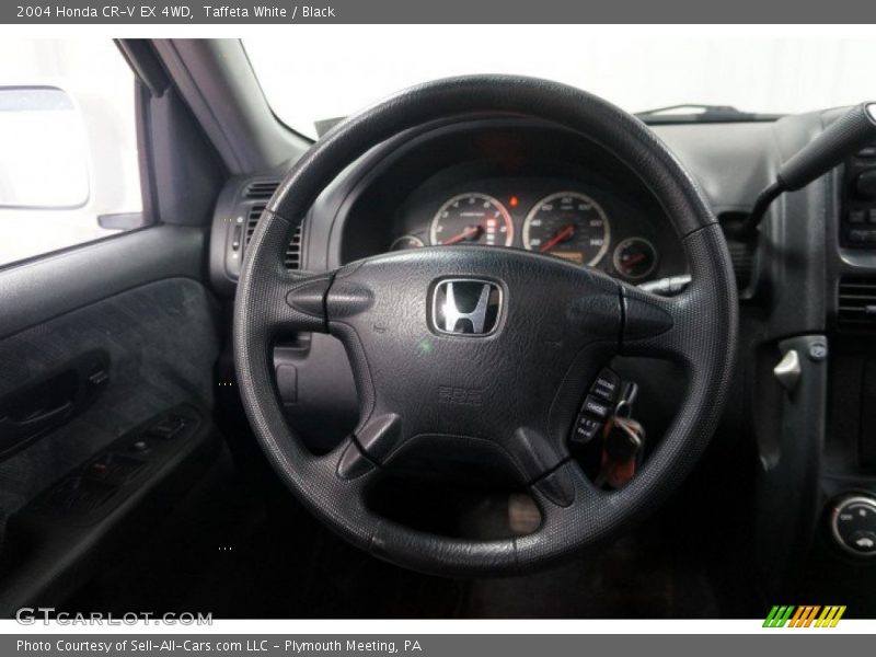 Taffeta White / Black 2004 Honda CR-V EX 4WD