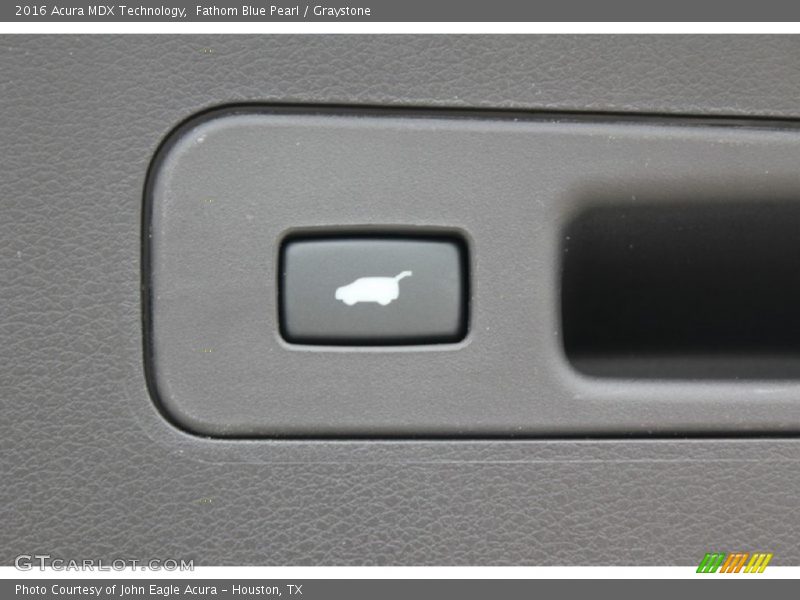 Fathom Blue Pearl / Graystone 2016 Acura MDX Technology