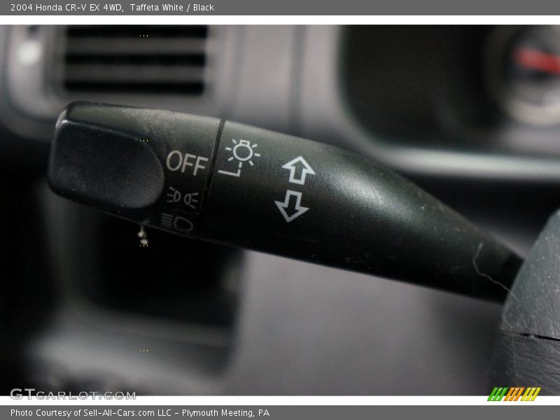 Taffeta White / Black 2004 Honda CR-V EX 4WD