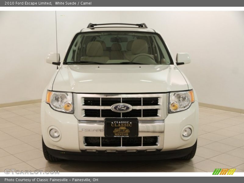 White Suede / Camel 2010 Ford Escape Limited