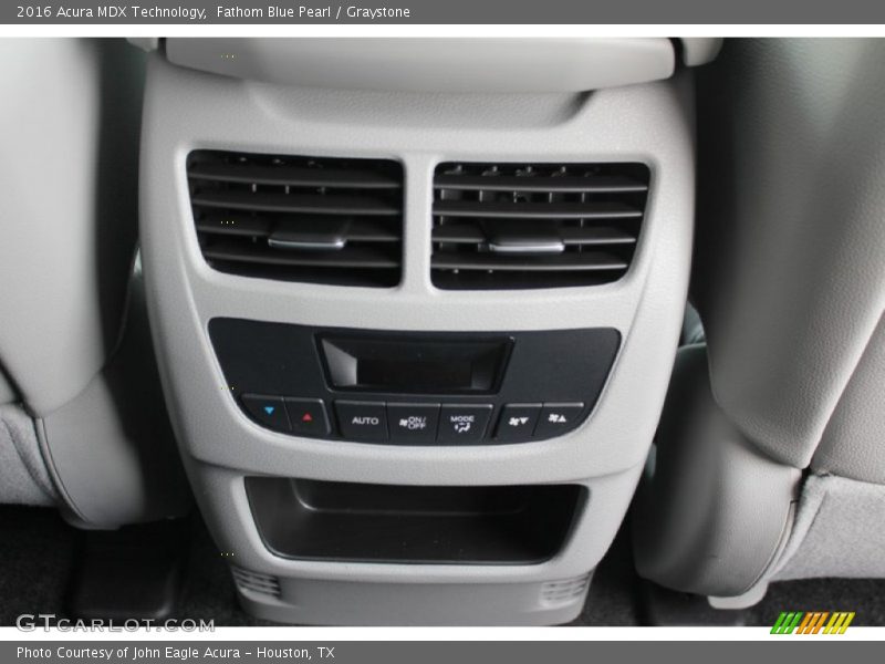 Fathom Blue Pearl / Graystone 2016 Acura MDX Technology
