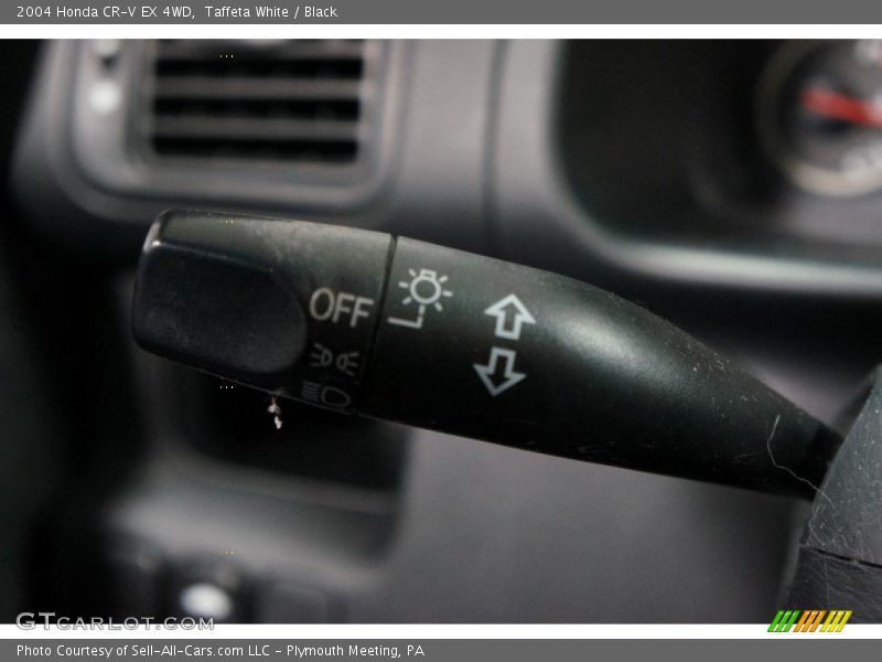 Taffeta White / Black 2004 Honda CR-V EX 4WD