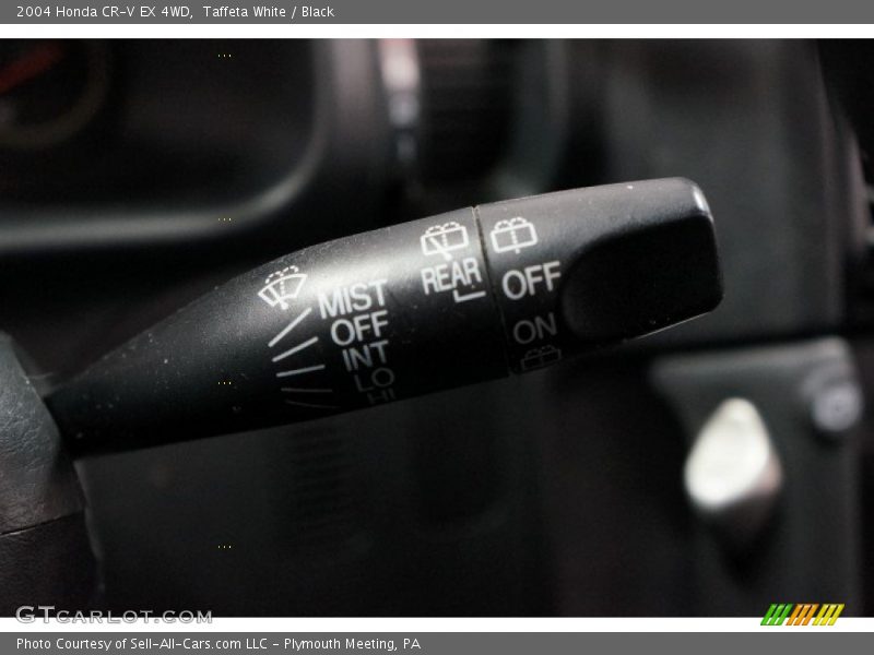 Taffeta White / Black 2004 Honda CR-V EX 4WD