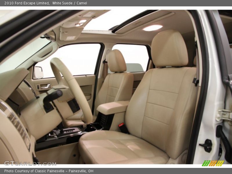  2010 Escape Limited Camel Interior
