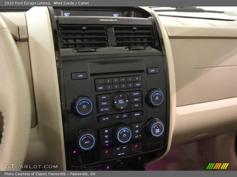 Controls of 2010 Escape Limited