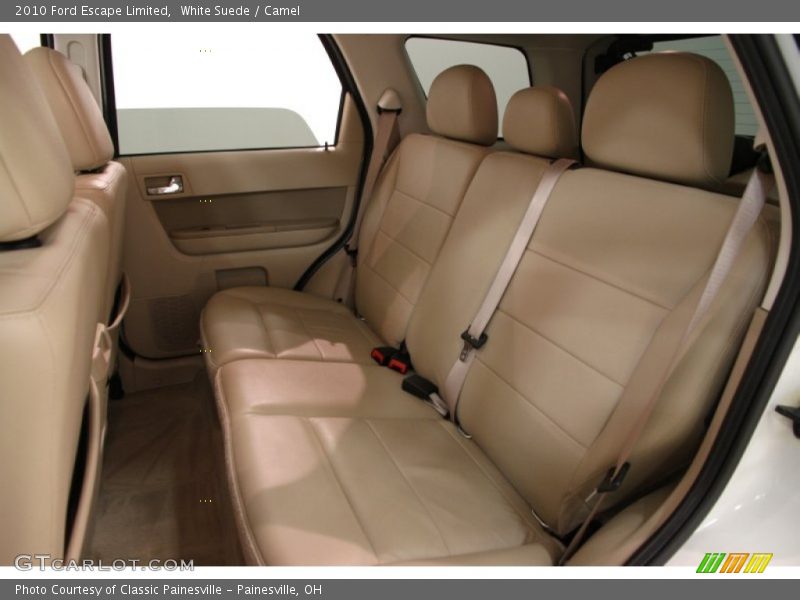 Rear Seat of 2010 Escape Limited