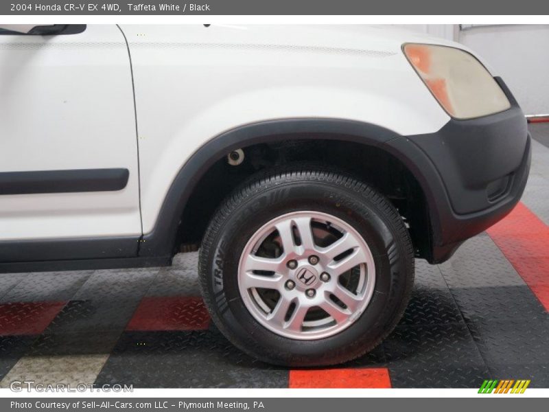 Taffeta White / Black 2004 Honda CR-V EX 4WD