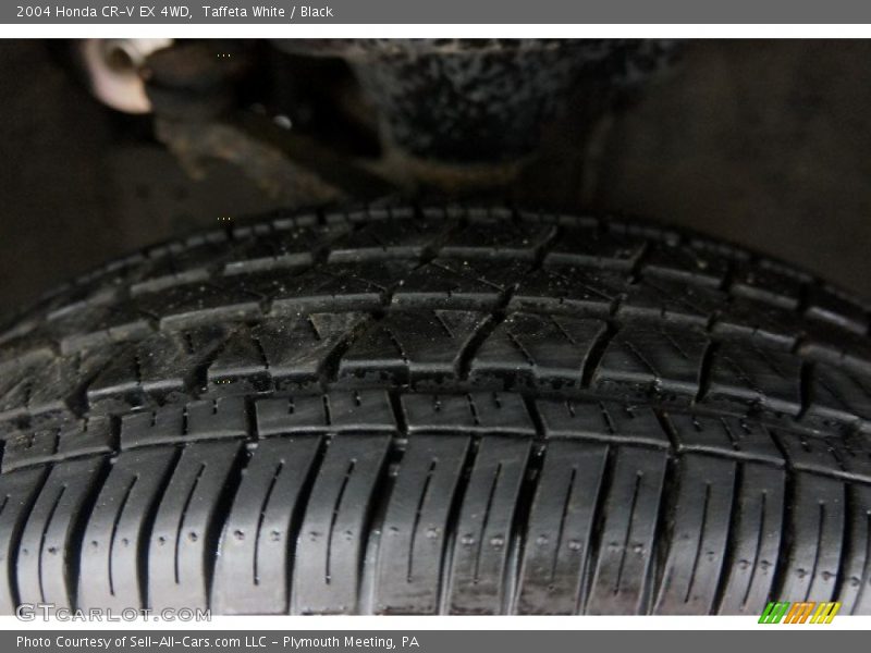 Taffeta White / Black 2004 Honda CR-V EX 4WD