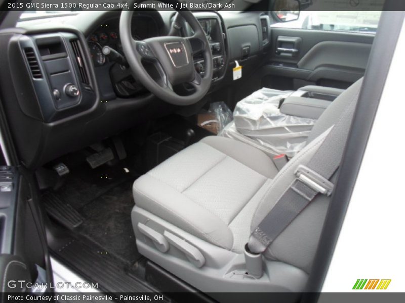 Summit White / Jet Black/Dark Ash 2015 GMC Sierra 1500 Regular Cab 4x4