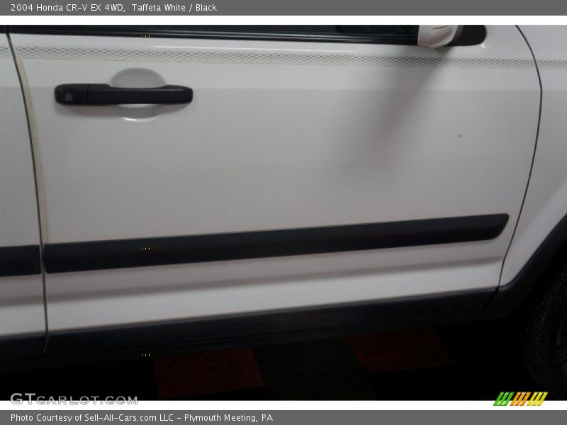 Taffeta White / Black 2004 Honda CR-V EX 4WD