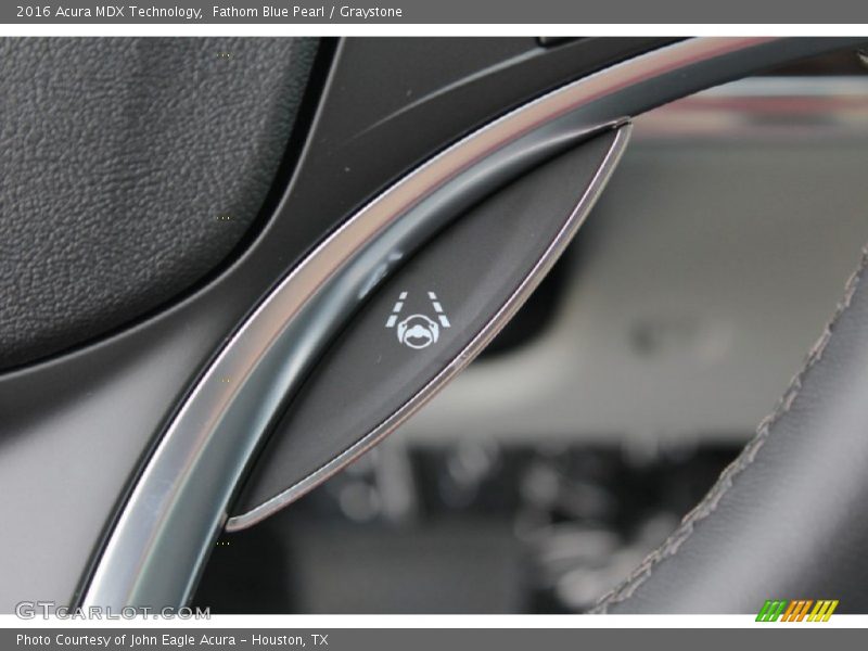 Fathom Blue Pearl / Graystone 2016 Acura MDX Technology