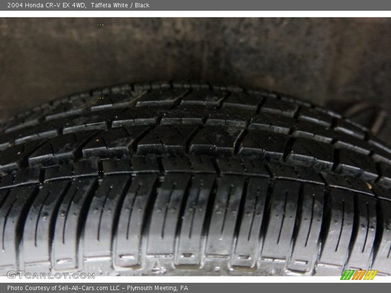 Taffeta White / Black 2004 Honda CR-V EX 4WD